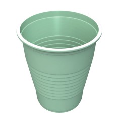 SAFE-DENT Dental Medical Disposable Patient Plastic 5 Oz Cups Case of 1000 Mint Green - Drinking cups